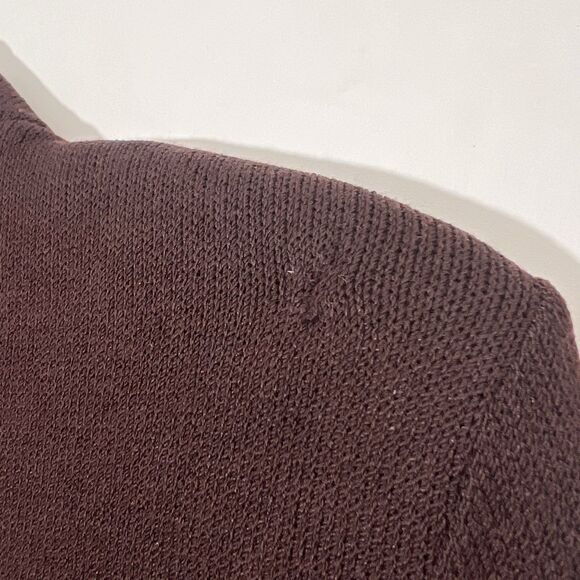 St John Santana Knit Jacket Size 6 Brown Mid Length Preppy Old Money - Picture 4 of 9